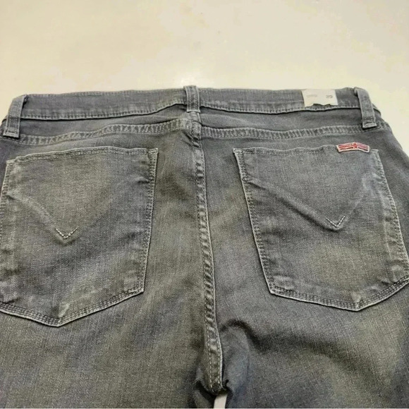 Hudson Krista Super skinny women’s jeans medium rise light wash gray size 29 - Picture 12 of 12